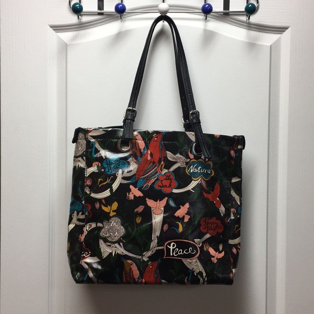 Sakroots tote black, great condition